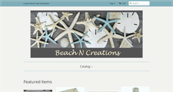 Desktop Screenshot of beachncreations.com